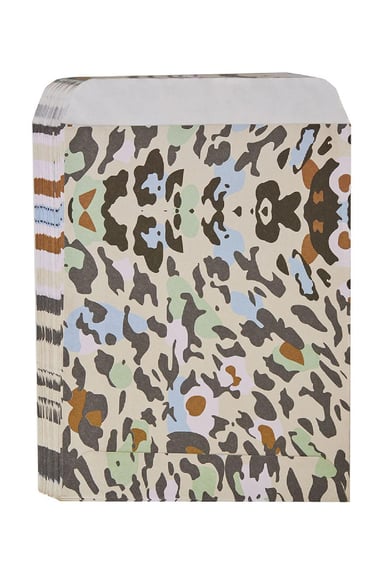 Gift Bag Leopard Small Multi Papier h5 Bild2